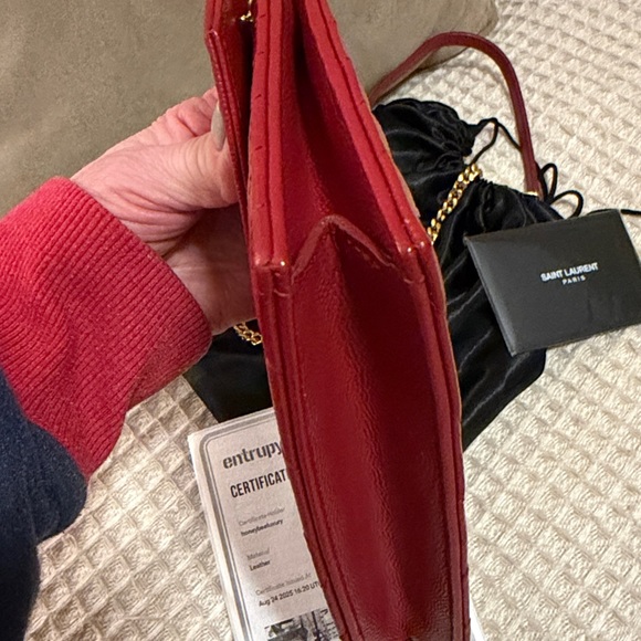 Saint Laurent Cassandra Quilted Envelope Bag, EUC - Picture 6 of 7